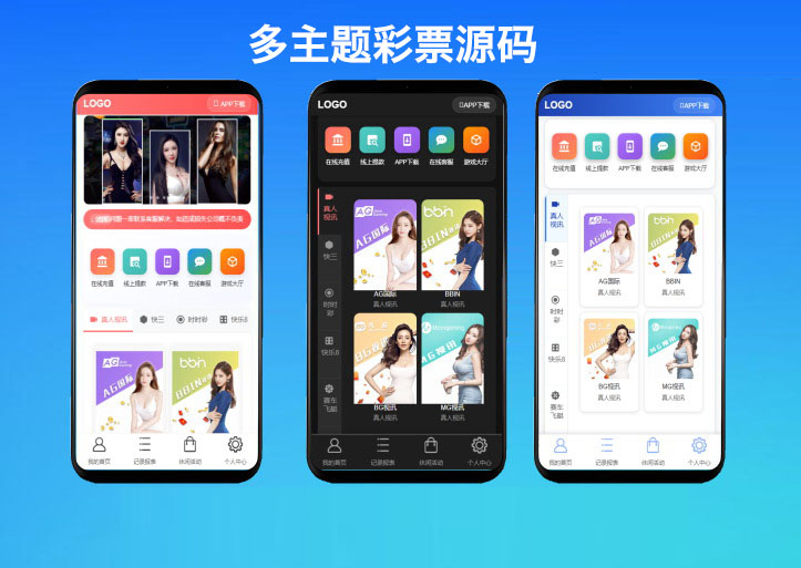 多乐彩票源码/彩票游戏三主题模板彩票系统源码双玩法+分红契约洗码+usdt支付后台可控