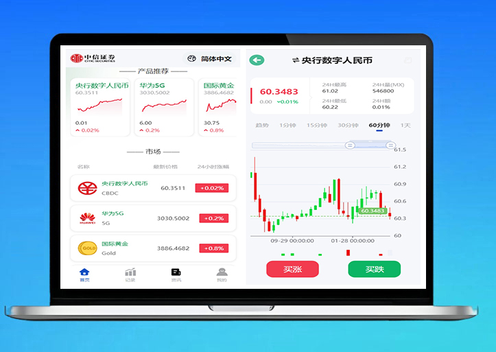 中信证券源码/海外微盘源码/期货时间盘/多语言微盘源码/区块链源码/前端uniapp开源/搭建说明